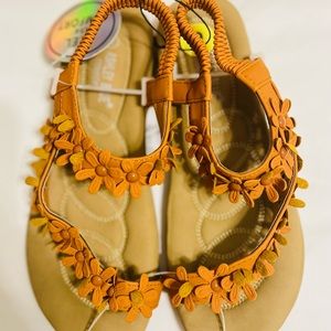 Ashley Blue comfort sandals